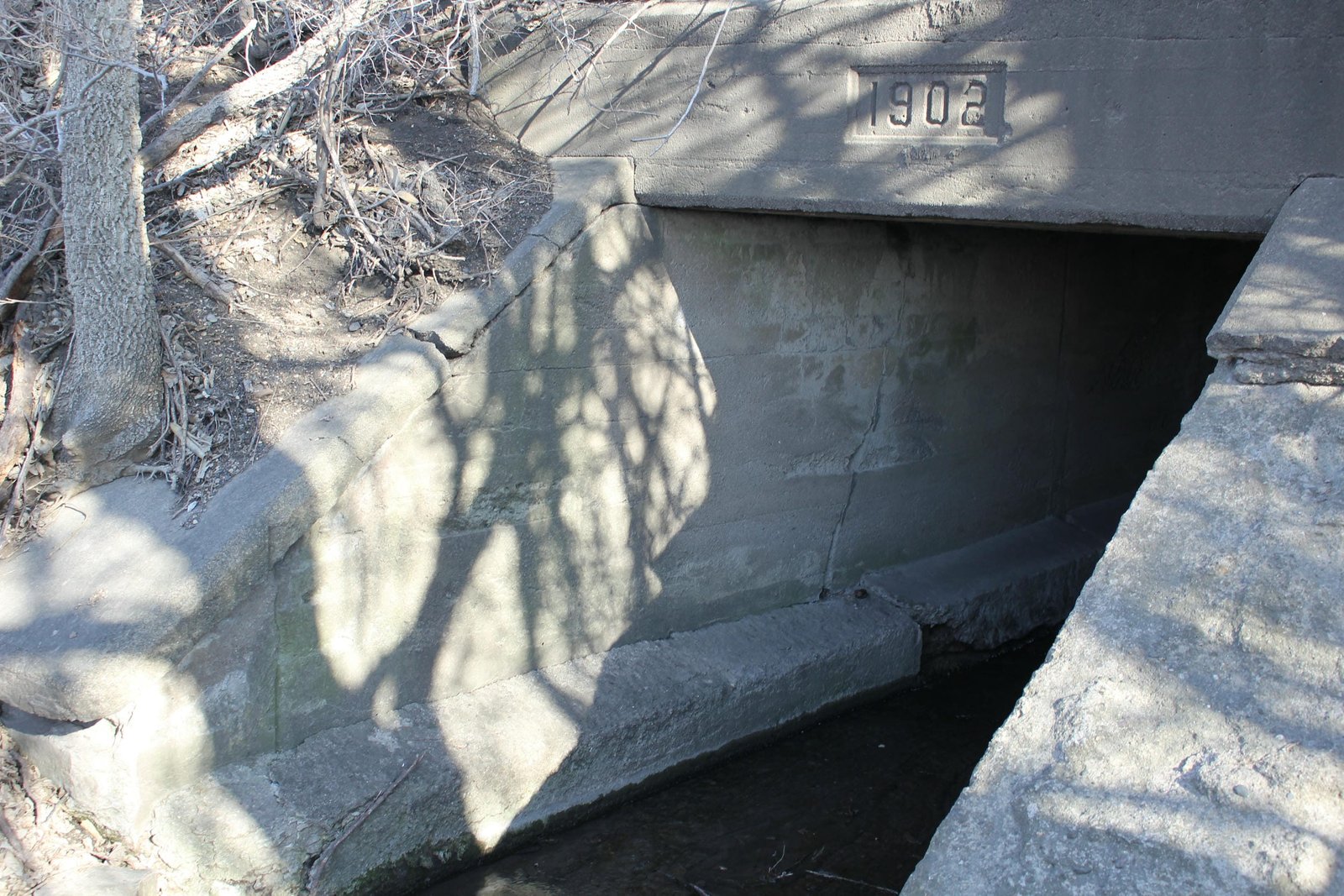 West abutment
